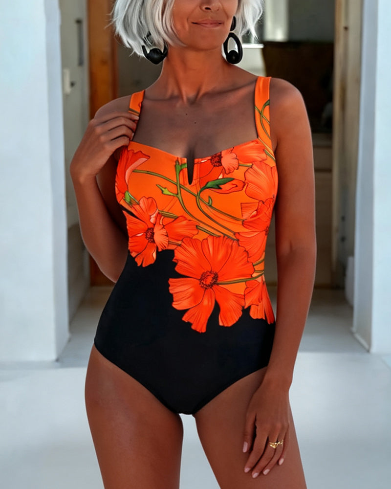 MANUELA ™ | Bañador de una pieza Cuello Cuadrado