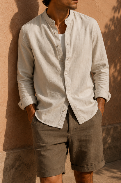 Camisa de lino Premium